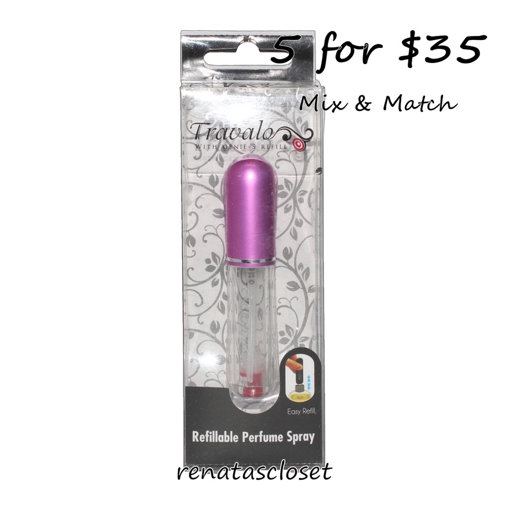 Travalo Pure Refillable Perfume Spray Bottle NWT/NIP